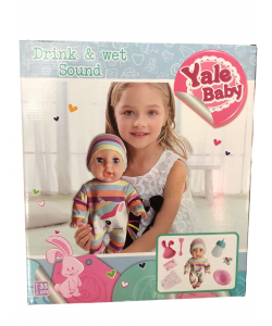 Kidz Corner Doll Drink & Wet Sound Large Yale Baby Yl1975OKidz Corner Doll Drink & Wet Sound Large Yale Baby Yl1975O