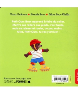 Petit Ours Brun Fait Du Roller