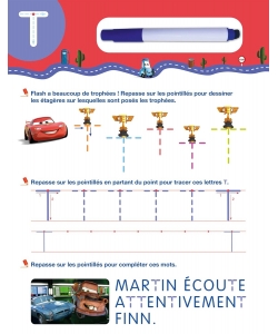 Disney - Cars J Ecris Majuscules