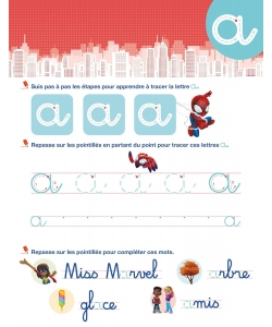 Disney - Spidey Cahier Effac Minuscules