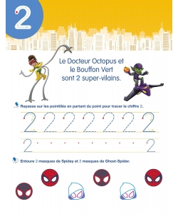 Spidey Et Ses Amis Extraordinaires Mon Cahier Effacable