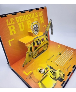 Pat Patrouille Livre Pop Up Vehicules