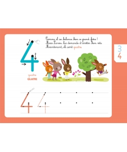 Les Livres-Ardoises Mes Chiffres Rugueux Montessori