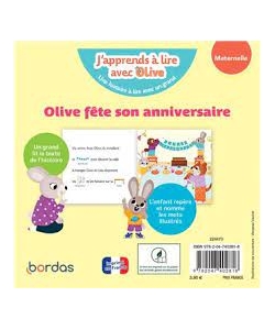 Olive Fete Son Anniversaire Bordas