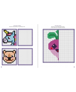 Coloriages Pixels - Kawai Fr