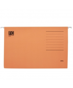 Suspension File Deli Cardboard Fc 5469 Orange