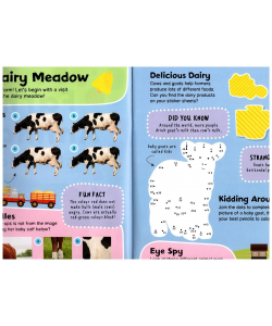 Farm Animals Activity Book