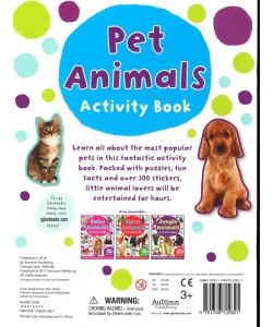 Pet Animals Activity Book