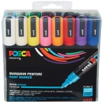 Posca Marker Paint Uni-Ball Pc-5M 1.8-2.5Mm Pack 16Colors