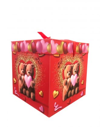 Valentine Gift Box Square 22X22X22Cm 30587