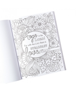 Coloring Book Faith Hope Love Clr043
