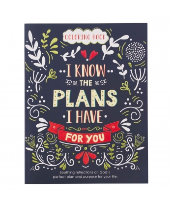 Coloring Book I Know The Plans Clr045