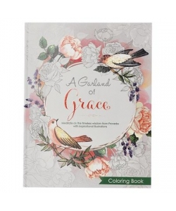 Coloring Book A Garland Of Grace Clr024