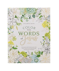 Coloring Book Color The Words Of Jesus Clr067