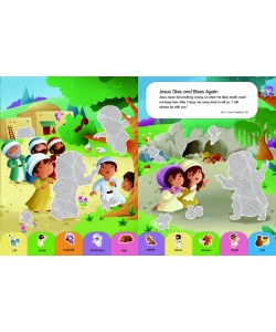 Sparkly Sticker Bible Storybook Bk3050