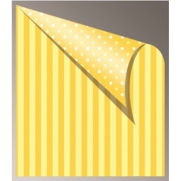 Cardboard Jansen Dots Stripes 50X70 300G 305320.10 Yellow