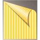 Cardboard Jansen Dots Stripes 50X70 300G 305320.10 Yellow