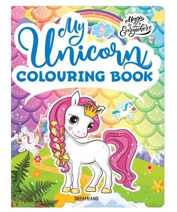 Dreamland Unicorn Coloring Book