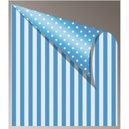 Cardboard Jansen Dots Stripes 50X70 300G 305320.30 Blue