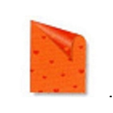 Cardboard Jansen Hearts 50X70 300Gsm 305680.40 Orange/Red