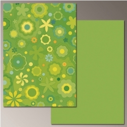 Cardboard Jansen Flowers 50X70 300Gsm 307430.50 Green