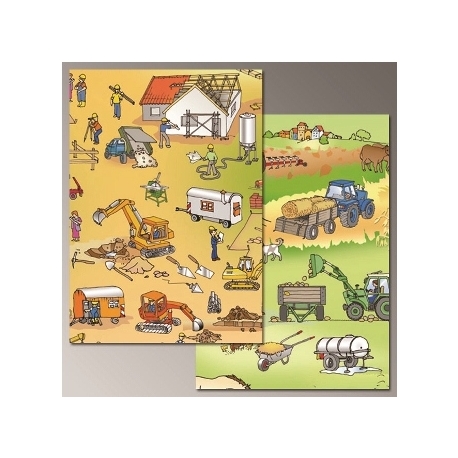 Cardboard Jansen 2 Design 50X70 300G Track 307470.00