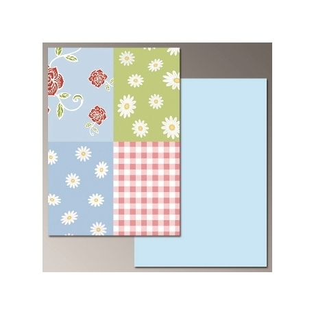 Cardboard Jansen 2 Design 50X70 300G Patchwork 307540.00