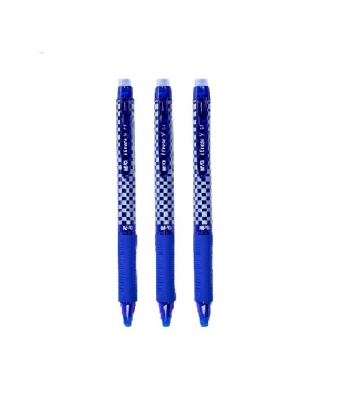 Pen Gel Erasable M&G Ierase Ergo 0.7Mm 3/Pack Blue