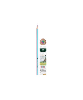 Colored Pencil M&G 6/Pack Rainbow Pastel