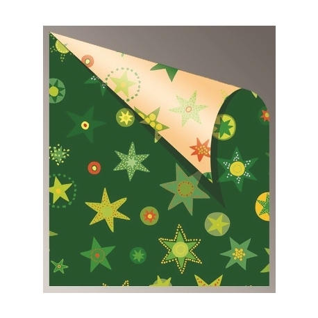 Cardboard Jansen Vario 50X70 300Gsm 307680.50 Stars&Circle Green
