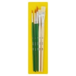 Brush M&G Round Flat 5/Pack