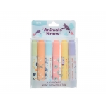 Highlighter M&G 6/Pack Animals Assorted