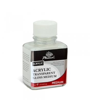Acrylic Phoenix Transparent Gloss Medium 75Ml