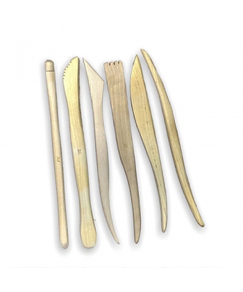 Knife Phoenix Clay Sculptural 8 Inch 6/Pack