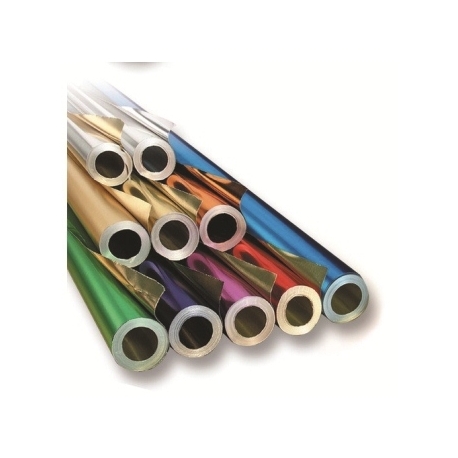 Aluminium Foil Jansen Both Sides Laminated 50X80Cm 402104.55 Green/Gold