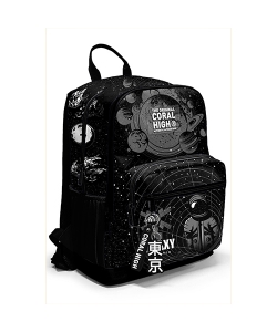 Backpack Coral High Kids Galaxy Black Large