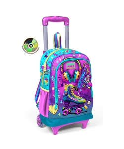 Backpack Coral High Kids Girl Skate Headset Trolley Large