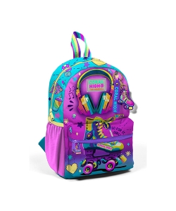 Backpack Coral High Kids Girl Skate Headset Small