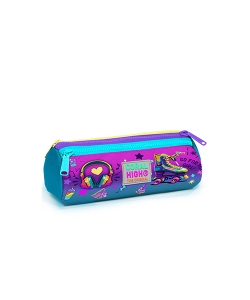 Pencil Case Coral High Kids Girl Skate Headset Triangular