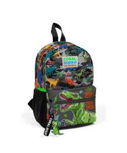 Backpack Coral High Kids Dinosaur Small
