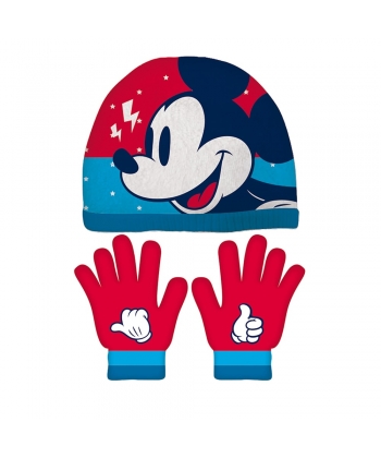 Hat Gloves Set Mickey Mouse Fantastic
