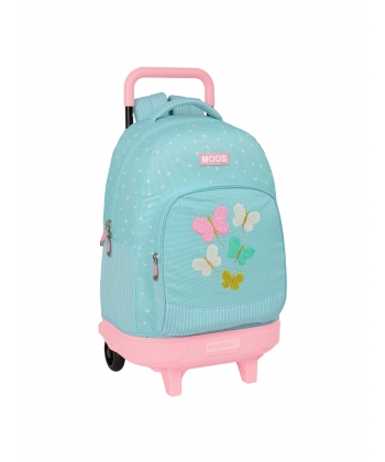 Backpack Moos Butterflies W/Removable Trolley Large