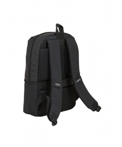 Laptop Bag Business 14.1 Inch Backpack 2 Zippers Black