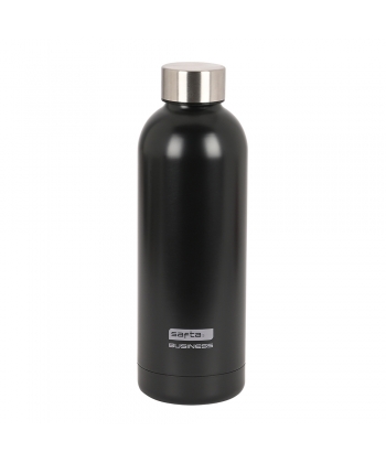 Water Bottle Insulated 500Ml Metal Black
