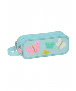 Pencil Case Moos Butterfies 2 Comp