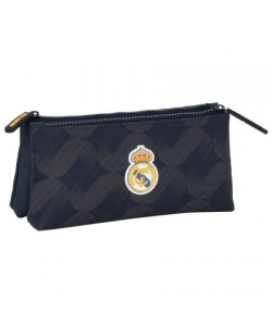 Pencil Case Real Madrid 2E Equip 2 Comp. Black