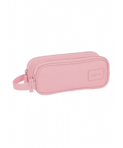 Pencil Case Basics 2 Comp. Pink