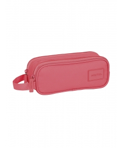 Pencil Case Basics 2 Comp. Marsala