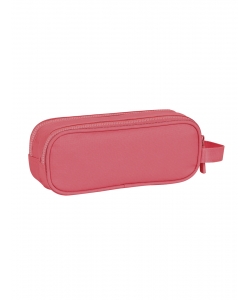 Pencil Case Basics 2 Comp. Marsala