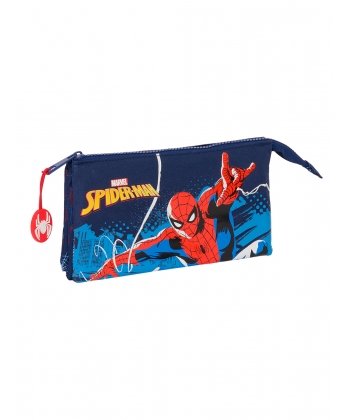 Pencil Case Spiderman Neon 3 Comp